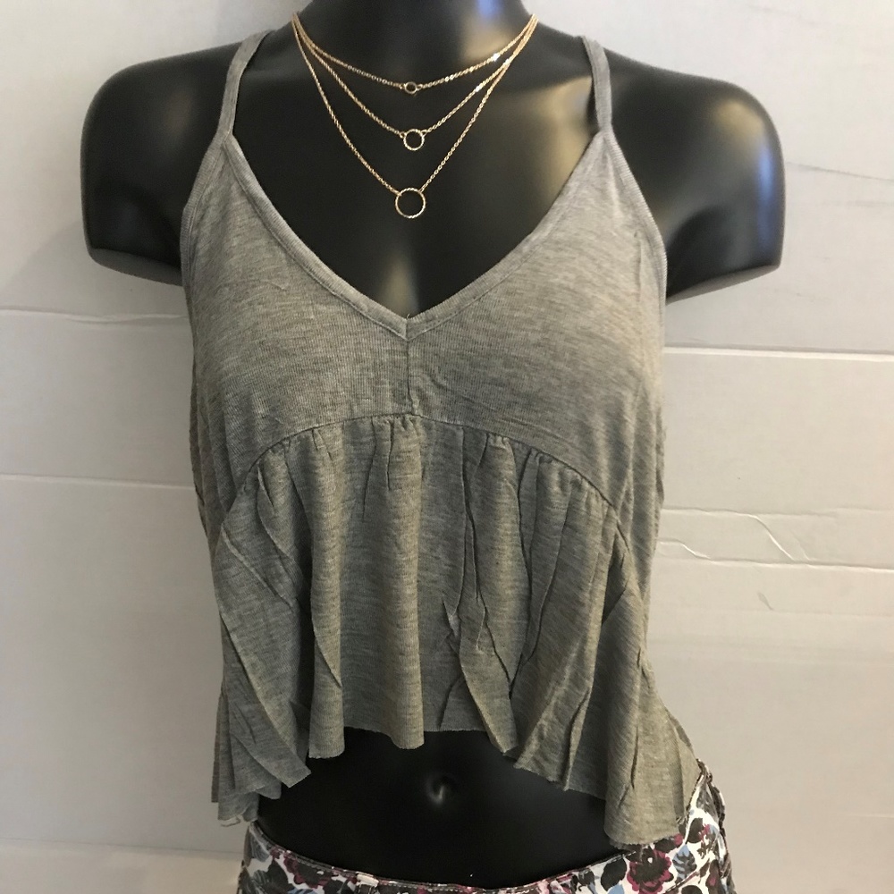 Oboe T back Crop Top New